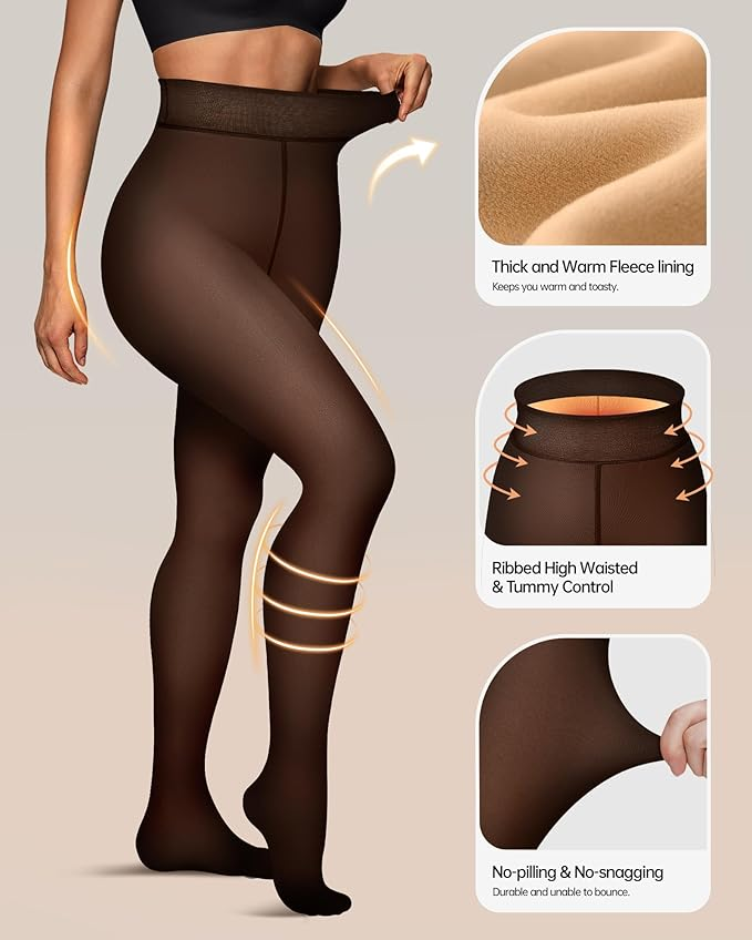 STOCKHOLM – Thermal Winter Pantyhose – 3571