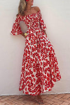 MADRID – Off Shoulder Maxi Dress – 2464