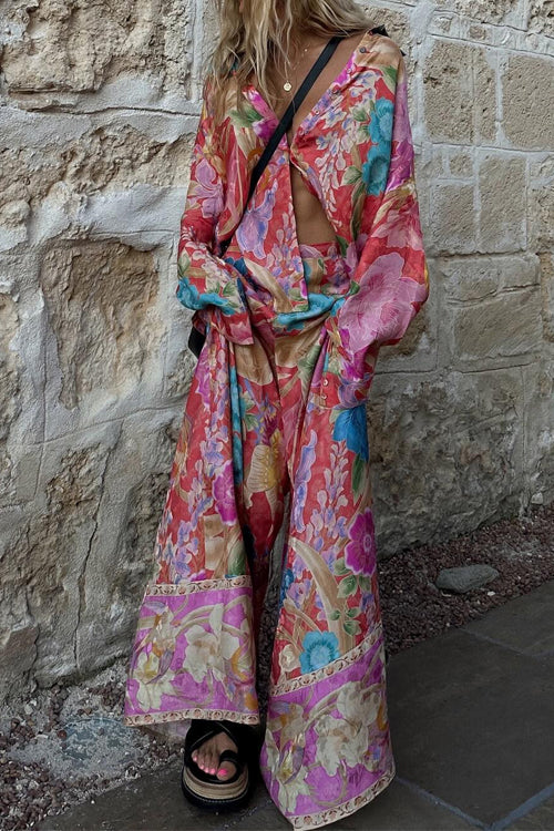 CAPRI – Floral Two-Piece Set – 7826