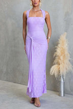 SPLIT – Sleeveless Maxi Dress – 8088