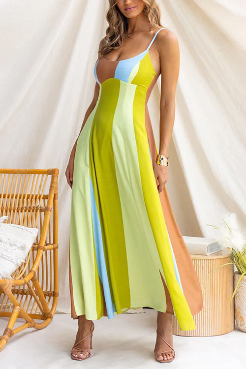 MONTPELLIER – Striped Maxi Dress – 5859