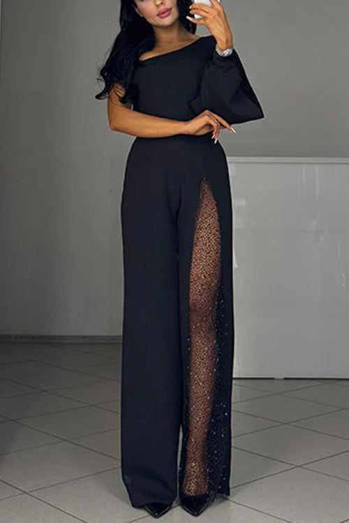 LYON – One Shoulder Jumpsuit – 8757