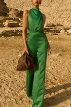 NAPLES – High Rise Straight Pants – 2722