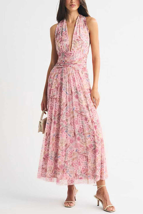 MYKONOS – Halter Maxi Dress – 7168