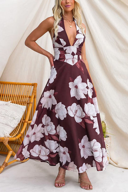 ALICANTE – Floral Maxi Dress – 9774