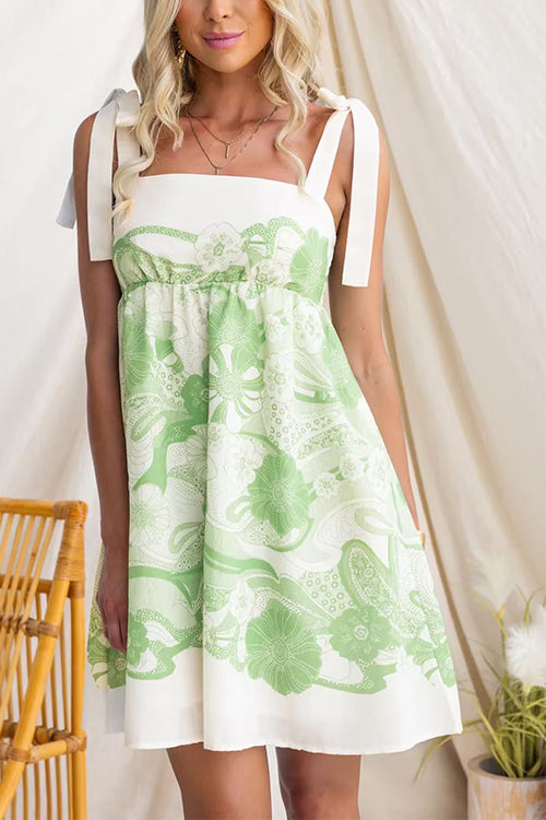 FLORENCE – Floral Mini Dress – 6042