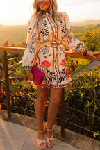 MALAGA – Button Up Mini Dress – 3225