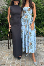 SALERNO – Spaghetti Strap Maxi Dress – 4843