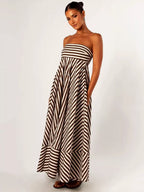 BARCELONA – Strapless Maxi Dress – 1278