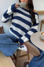 WARSAW – Striped Pullover Sweater – 7988