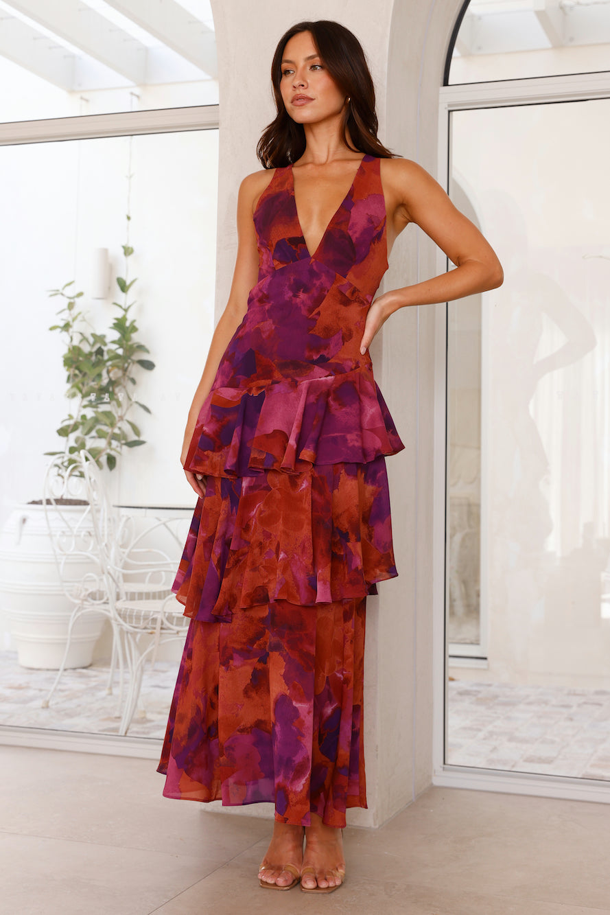 DUBROVNIK – Tiered Maxi Dress – 6495