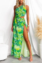 NICE – One Shoulder Maxi Dress – 1746