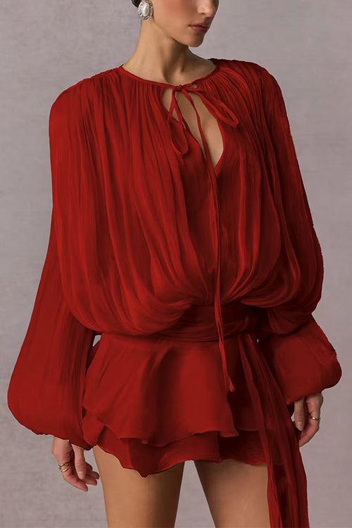 MALAGA – Layered Mini Dress – 8999