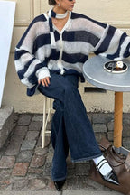 SOFIA – Button Down Sweater – 5866