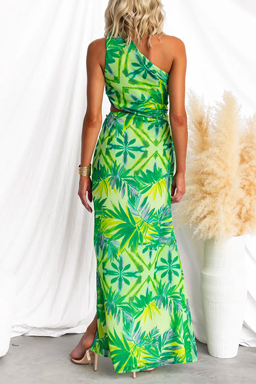 NICE – One Shoulder Maxi Dress – 1746