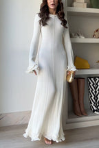 MARSEILLE – Bell Sleeve Maxi Dress – 4784