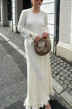 MARSEILLE – Bell Sleeve Maxi Dress – 4784