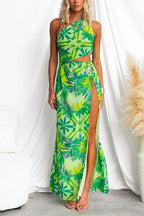 NICE – One Shoulder Maxi Dress – 1746