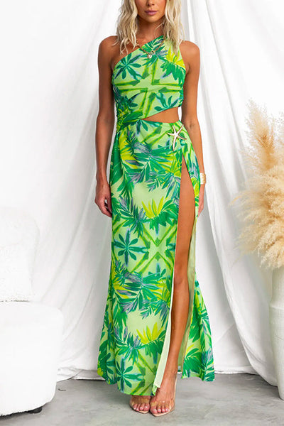 NICE – One Shoulder Maxi Dress – 1746