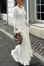 MARSEILLE – Bell Sleeve Maxi Dress – 4784