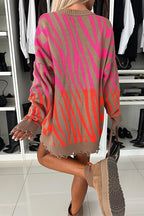 BERN – Crewneck Geometric Sweater – 3052