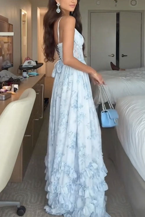 FLORENCE – Floral Maxi Dress – 4234