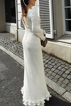 MARSEILLE – Bell Sleeve Maxi Dress – 4784