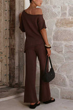 NICE – Wide Leg Knit Pants – 5092