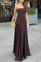 ANTIBES – Strapless Maxi Dress – 2664