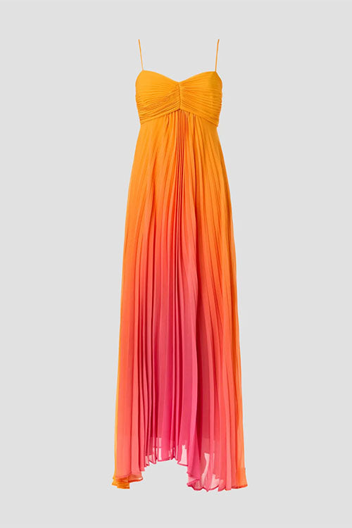 IBIZA – Pleated Maxi Dress – 9967