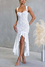 ANTWERP – Sleeveless Lace Maxi Dress – 2240