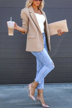 DUBROVNIK – Single Button Blazer – 5514