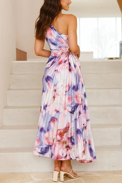 POSITANO – One Shoulder Maxi Dress – 5867