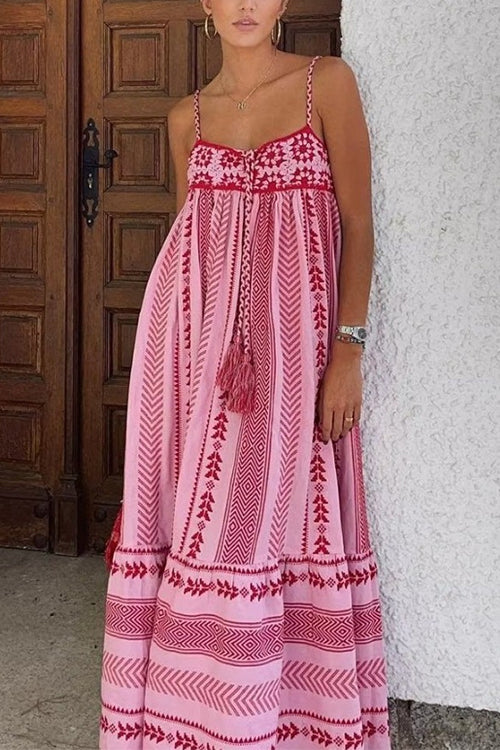 MADRID – Crochet Maxi Dress – 7437