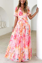 ANTIBES – Printed Maxi Dress – 1602