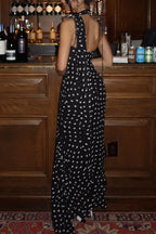 VALLETTA – Polka Dot Maxi Dress – 1374