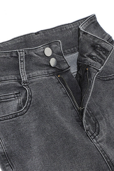 LYON – Distressed Bell Bottom Jeans – 1878