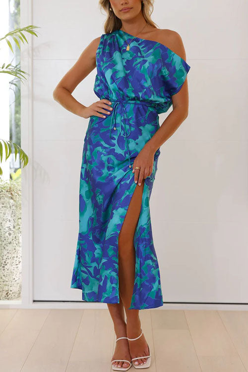 ATHENS – Off Shoulder Maxi Dress – 8424