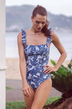 IBIZA – Ruffled One Piece Swimsuit – 8961