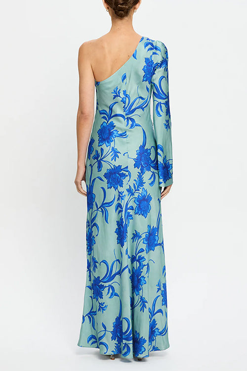RHODES – One Shoulder Maxi Dress – 9024