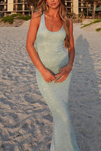 DUBROVNIK – Sequin Bodycon Maxi Dress – 6441