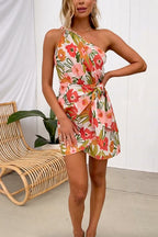 AMALFI – One Shoulder Mini Dress – 5600