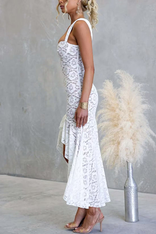 ANTWERP – Sleeveless Lace Maxi Dress – 2240