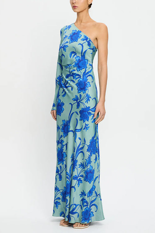 RHODES – One Shoulder Maxi Dress – 9024