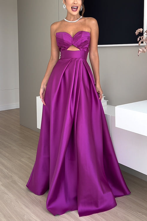 VALENCIA – Strapless Maxi Dress – 8406