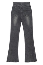 LYON – Distressed Bell Bottom Jeans – 1878