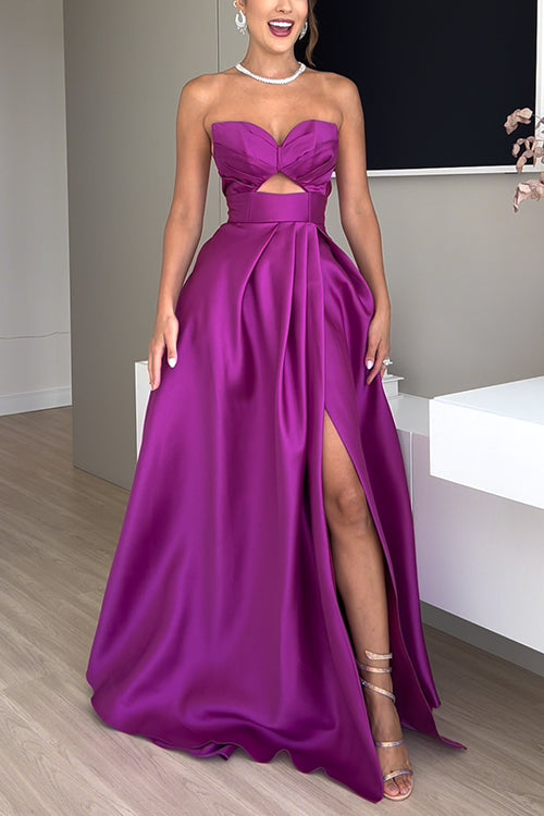 VALENCIA – Strapless Maxi Dress – 8406