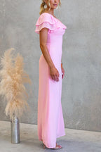 SEVILLE – Flare Sleeve Maxi Dress – 5411