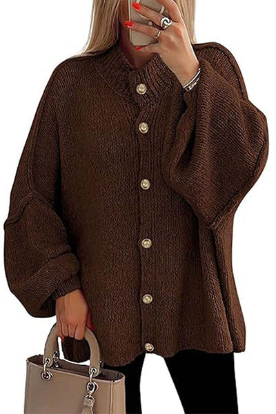 BRUGES – Balloon Sleeve Cardigan – 3667