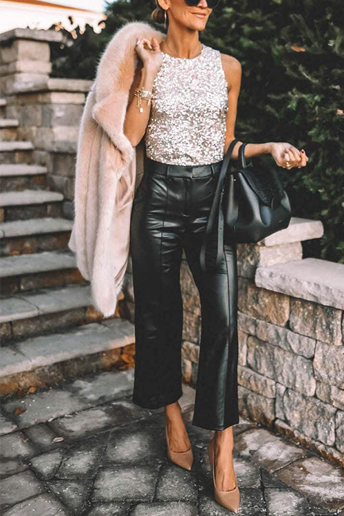 CAPRI – Sequin Tank Top – 4020